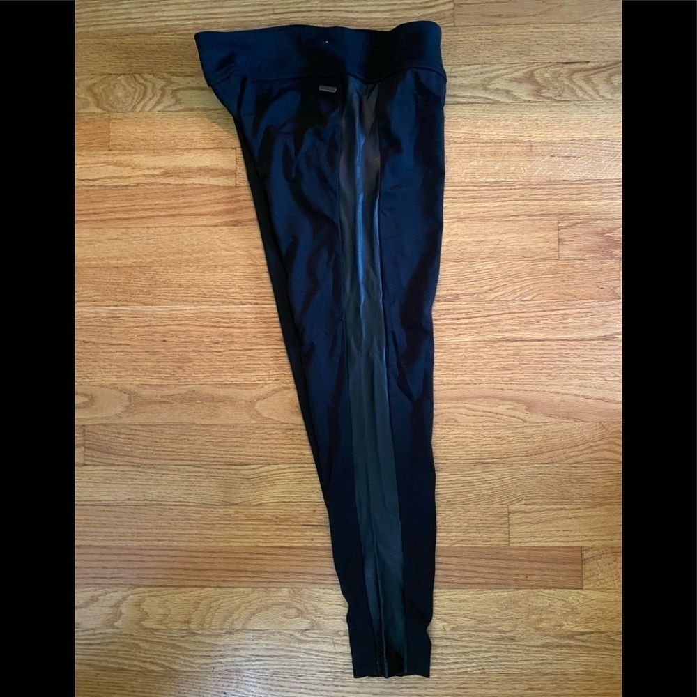 Celebrity Pink jeans Size 11, juniors Faux leather side leggings - Picture 2 of 5